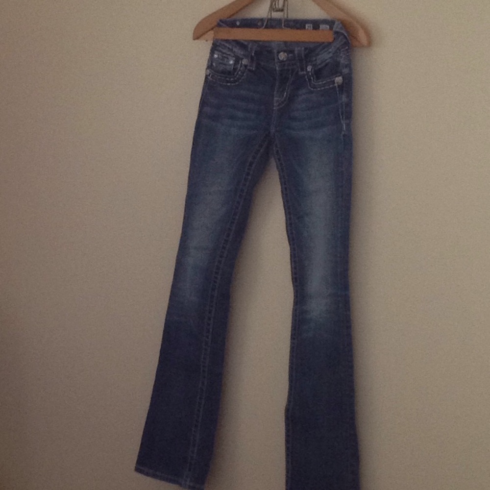 Miss me jeans fleur de lis